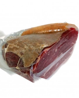 Trancio prosciutto GAMBUCCIO, 2.5Kg sottovuoto - allevato in Italia-stag. 16 mesi Alta Norcineria-Prosciuttificio Nardi